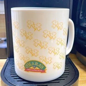 O'Mara's Irish Country Cream Coffee Mug Shamrock